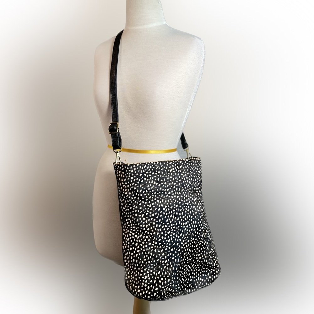 Anthropologie Convertible Backpack Crossbody Calf Hide